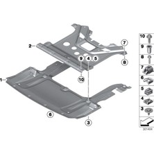 Orjinal Motor Alt Bakalit F12/F12LCI/F01/F01LCI/F02/F02LC 51717197500
