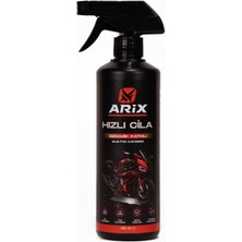 Arix Motosiklet Seramik Katkılı Hızlı Cila 500 ml | Su Kaydırıcı ve Parlatıcı