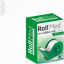 Roll Med 2.5 cm x 5 M Tıbbi Nonwoven Kağıt Flaster
