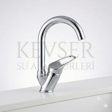 Kevser Su Armatürleri Lavabo Kuğu Batarya Kısa Boru