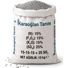 Karaoğlan Tarım Gübre 15-15-15-25 So3 10 kg Npk