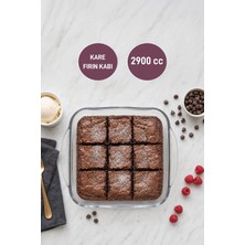 Selka Home Kare Fırın Kabı