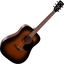 Cort AD810SSB Sunburst Akustik Gitar Kılıf Hediyeli Profesyonel Kullanım İçin Tasarlandı