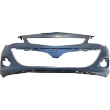 Bzt Opel Astra- J- Sd/hb- 12/20; Ön Tampon Gri (Far Yıkamasız/sis/panjur Delikli/sensör 13364614
