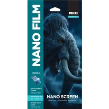 Phixi Phıxı Guard Serisi Redmi 8A Nano Cam Ekran Koruyucu – Esnek, Kırılmaz, Hd Şeffaf Film