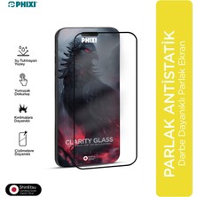 Phixi Phıxı Guard Iphone 17 Antistatik Hd Ekran Koruyucu – Toz ve Parmak Izi Tutmayan Parlak Cam