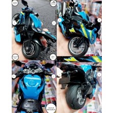 Oyuncak Sahili Honda Cbr Rr Tarzında Oyuncak Yarış Motorsiklet Metal Plast Model Çekbırak Oyuncak Motor