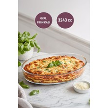 Selka Home Oval Fırın Kabı Borcam