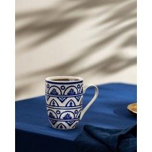 Madame Coco Perla Kupa - Mavi/beyaz - 360 ml