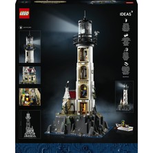 LEGO® Ideas Motorlu Deniz Feneri 21335 - Yetişkinler için İnşa Edilebilen Sergileme Modeli Yapım Seti (2065 Parça)