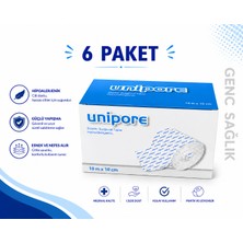 Unipore Elastik Flaster 10×10 cm 6 Paket
