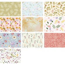  keskin color ambalaj kağıdı tekli rulo floral 70x100 cm 100349-99 (100 lü paket)
