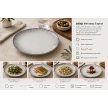 Bonna Por. Irıs Gourmet 21 cm Düz Tabak