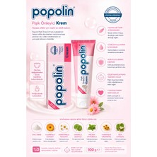 Popolin Pişik Önleyici Krem 100 gr Bebek Pişik Bakım Kremi Hassas Ciltler İçin