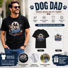Tişört Kodu Dog Dad Erkek Regular Fit Tişört – Köpek Babaları Için Eğlenceli Baskılı Tişört