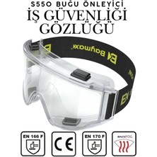 UltraMint Çok Amaçlı Şeffaf Koruyucu Gözlük, Antifog, Çizilmeye Dayanıklı