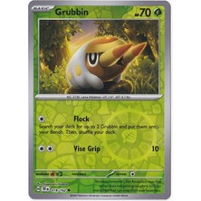 Grubbin [reverse Holo] 018/162 - Temporal Forces - Pokemon Kartı (Mint)