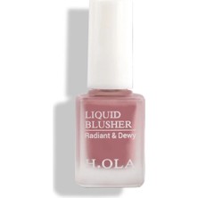 h.OLA Likit Allık | Lıquıd Blusher Rose Brown | Kalıcı Yüksek Pigmentli | Rose Brown