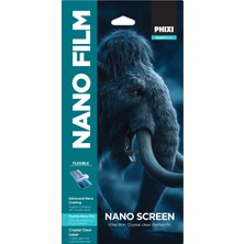 Phixi Phıxı Guard Serisi Redmi 10C Nano Cam Ekran Koruyucu – Esnek, Kırılmaz, Hd Şeffaf Film