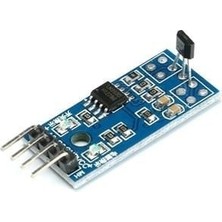 Arduino 3144E Hall Effect Manyetik Sensör Modülü - LM393 Çipli Ayarlanabilir Manyetik Anahtar