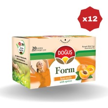 Doğuş Kayısılı Bitki Çayı 20'li - (12  Adet)