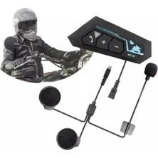 Serreha BT22 Motosiklet Kask Kulaklık 5.0 Bluetooth Kablosuz İnterkomu Kask İçi Kulaklık Seti
