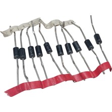 Devre Dünyası 10 Adet 1N5822 1N5822 3A 40V DO-201 2 Pin Schottky Diyot 5X9MM