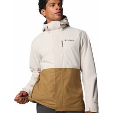 Columbia Wm2619 Hikebound Ii Jacket Erkek Yağmurluk Suya Dayanıklı Bej Renk XL Beden