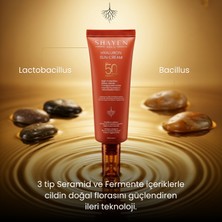Shayen Paris Mikro Ferment Teknolojisi Hyaluron Pa++++ SPF50 Aydınlatıcı, Nemlendirici, Leke Karşıtı Güneş Kremi 50 ml