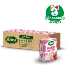 Sütaş Çilekli Puding 200 gr (27 Adet)