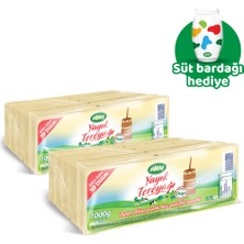 Sütaş Yayık Tereyağı 1000 g x 2 adet – Türkiye Üretimi, Dilimli Paket, Doğal ve Taze Lezzetiyle Sofralarınızda
