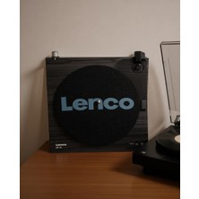 Lenco LS-10 Siyah Pikap Modern Tasarımlı MDF Malzeme ile Entegre Hoparlörlü