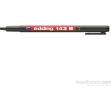 Edding Asetat Kalemi E-143B Siyah Ed14301