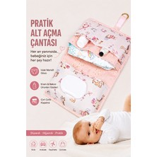 Tex Republic Baby Alt Bakım Çantası - Bebek Alt Bakım Çantası Mavi (26*22*18 Cm)