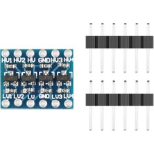 Gollum Teknoloji 4 Kanal Çift Yönlü Lojik Seviye Dönüştürücü (Bi-Directional Level Shifter) - Hazır Lehimli