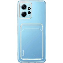 Sb Shopping Note 12 4g Kılıf Kart Şeffaf - Şeffaf