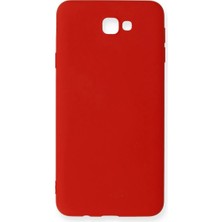 Sb Shopping Galaxy J7 Prime Kılıf Nano Içi Kadife - Kırmızı