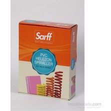 Sarff 12 mm Şeffaf Pvc Helezon Spiral 100 Adet 4:1 Kapasite ile Fonksiyonel Kullanım 15210019