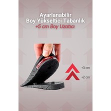 Premini Yüksek Topuk Tabanlık, Konforlu Boy Uzatıcı, 5 cm Ekstra Destek