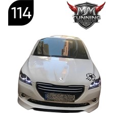 MM Tunning Peugout 301 Ön Tampon Eki Makyajsız Kasa
