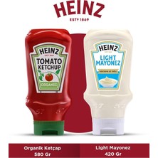 Heinz Organik Ketçap 580 gr ve Light Mayonez 420 gr Ikili Set