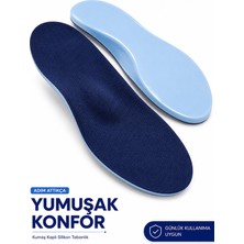 Premini Yumuşak ve Rahat Ortopedik Silikon Tabanlık, Ayak Desteği Sağlar