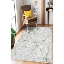Pelura Halı Modern Dijital Baskılı Halı Makinede Yıkanabilir Kaymaz Taban Oturma Odası Salon ve Yolluk Halı