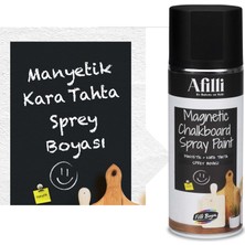 Filli Boya Afilli Manyetik Kara Tahta Sprey Boyası 400ML Hızlı Kuruyan Manyetik Özellikte