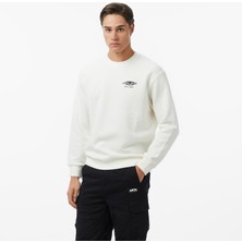 Anta You Are The Ping To My Pong Erkek Beyaz Sweatshirt.4