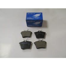 Bzt Citroen C5- 08/15; Arka Fren Balatası (Kablosuz)(Disk) (86,2X57,1X17)(BRAMAX) 4252.79