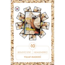 Dermal Besleyici ve Nemlendirici Yulaf Maskesi 25 gr 10 Adet