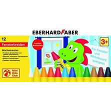 Eberhard Faber Renkli Pastel Boya 12'li Cama Yazan Ergonomik Üçgen Şekil Çocuklar İçin