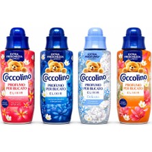 Yumoş Coccolino Çamaşır Parfümü Deneme Paketi – Sıvı Çamaşır Parfümü 4 x 340 ml