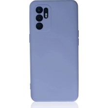 Sb Shopping Reno 6 Kılıf Nano Içi Kadife Silikon - Lila